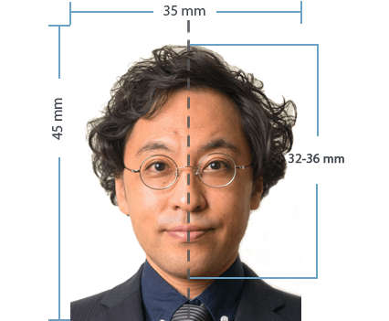 日本護照照片尺寸大小,2023年日本護照和簽證照片尺寸要求